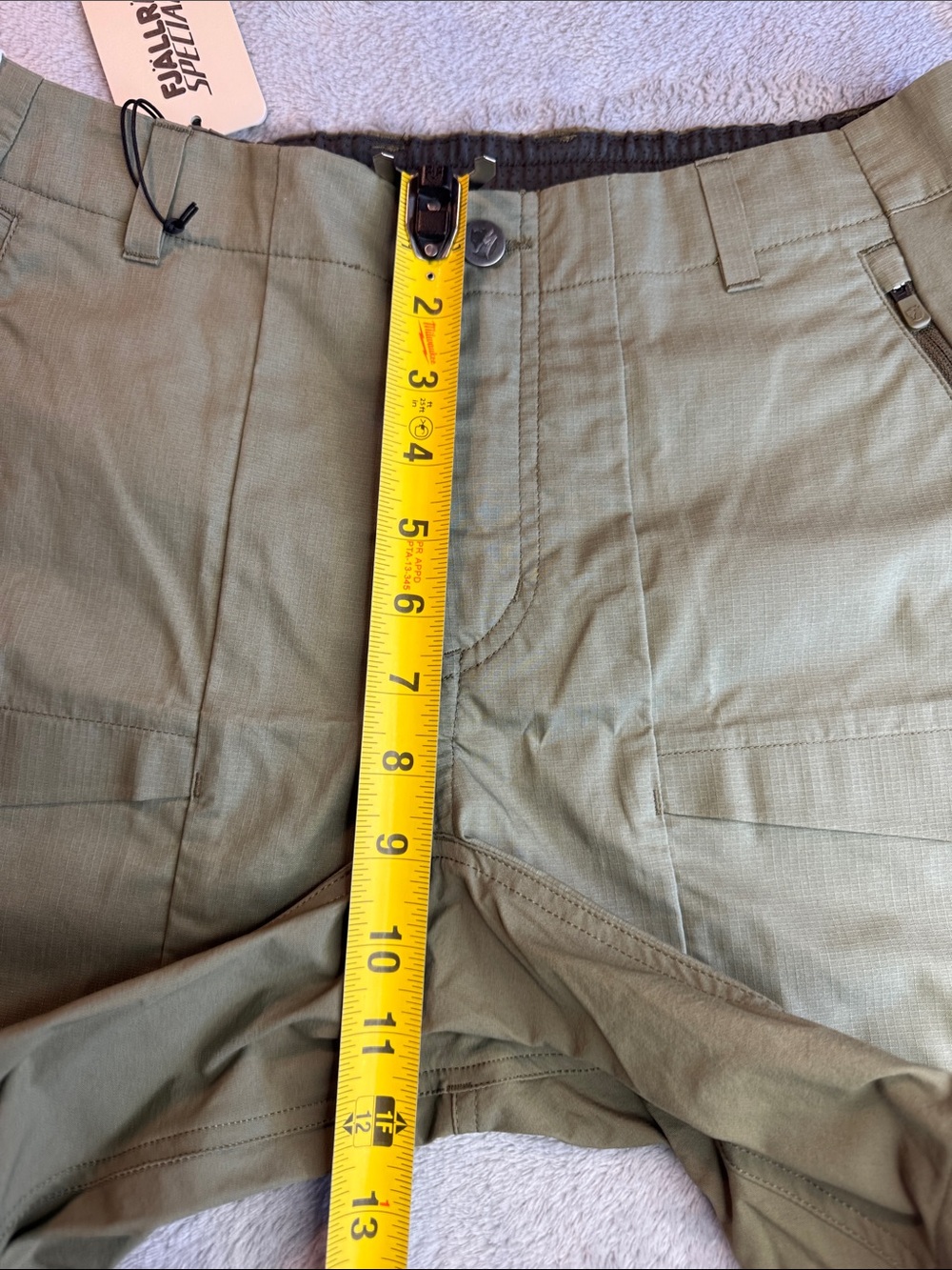 NWT Fjällräven Specialized S/F Rider’s Hybrid Shorts Green Size 29" - Picture 11 of 13